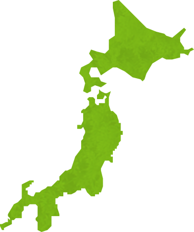 北海道・東北の地図イメージ